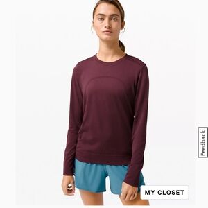 Lululemon Swiftly Breathe Long Sleeve